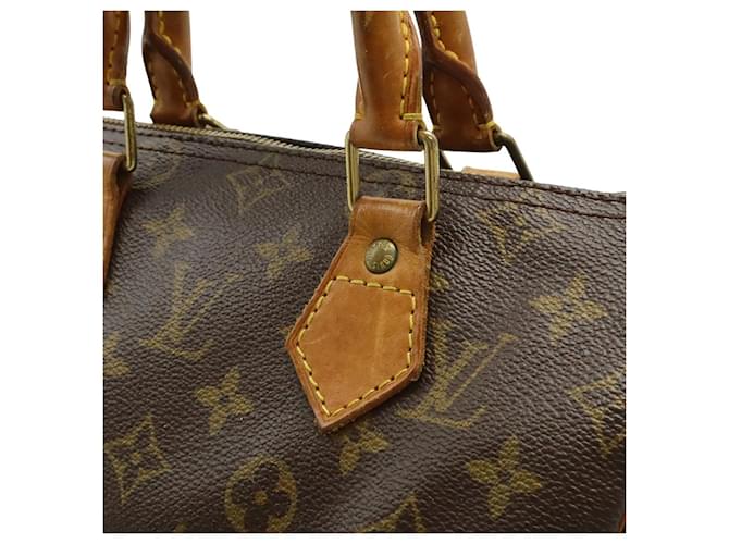 Speedy Borsa a mano Louis Vuitton Monogram Marrone - vista 8
