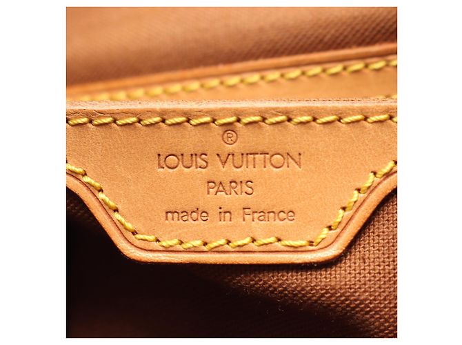 Zaino Louis Vuitton Montsouris Monogram Marrone - vista 4