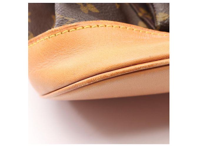 Zaino Louis Vuitton Montsouris Monogram Marrone - vista 7