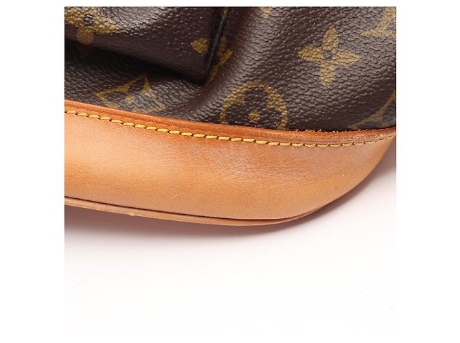 Zaino Louis Vuitton Montsouris Monogram Marrone - vista 8