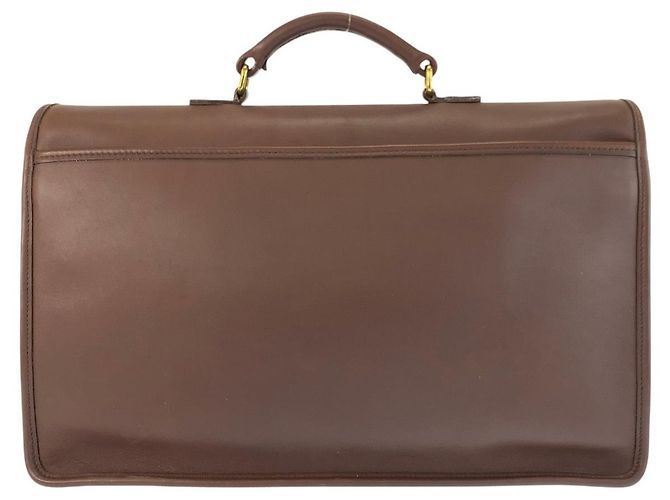 Valigetta in pelle COACH Marrone - vista 2