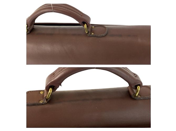 Valigetta in pelle COACH Marrone - vista 5