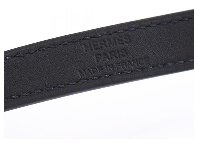 Hermès Bracciale Kelly Double Tour in pelle di vitello Hermes Nero - vista 4