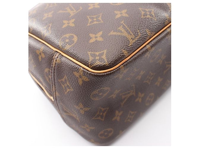 Borsa Louis Vuitton Deauville Monogram Marrone - vista 6