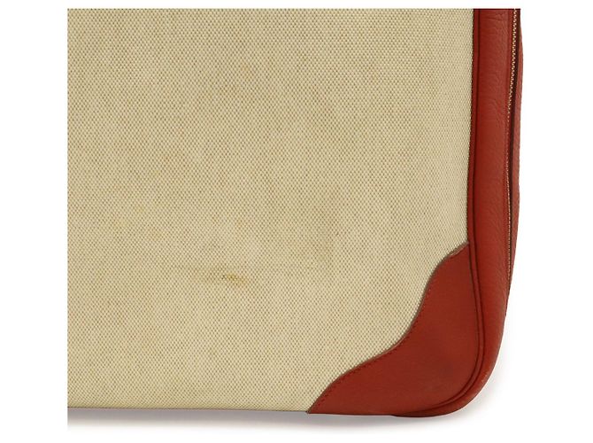 Hermès Borsa da viaggio Victoria50 Hermes Rosso - vista 8