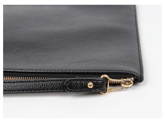 Balenciaga Clutch Logo Nero - vista 8