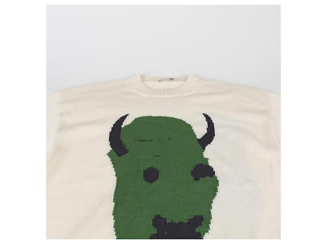 Dior Cactus Jack Ecru Wollstrick Größe Weiß - Ansicht 3