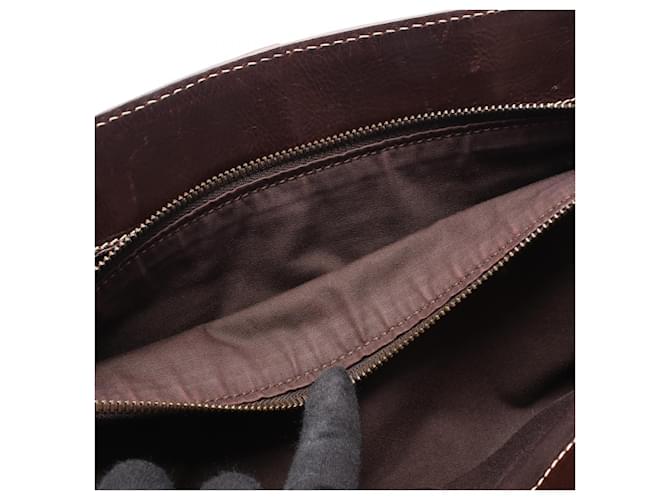 Céline Borsa in pelle CELINE Marrone - vista 6