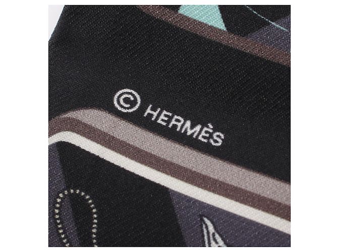 Hermès Hermes Twilly HERMES STORY Seidentuch Mehrfarben - Ansicht 4