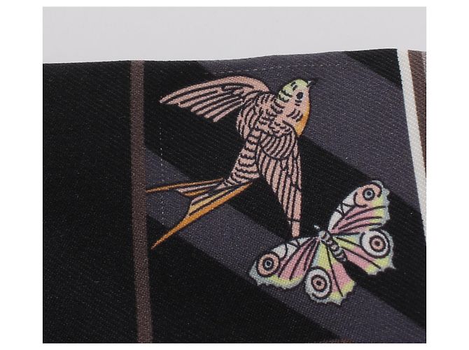 Hermès Hermes Twilly HERMES STORY Seidentuch Mehrfarben - Ansicht 7