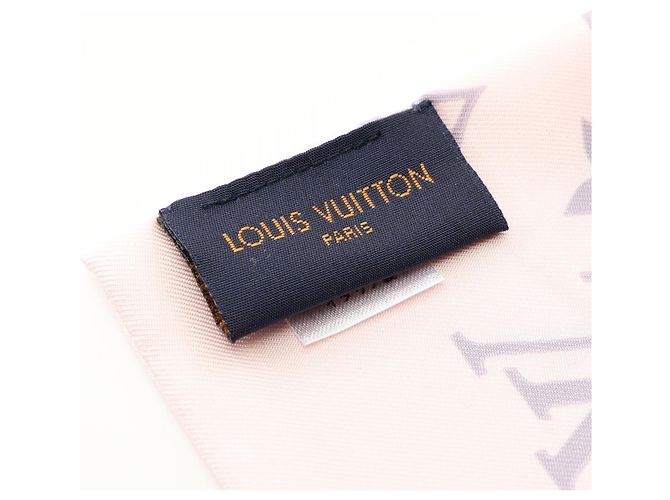 Sciarpa Bandeau Monogram Confidential Louis Vuitton Rosa - vista 4