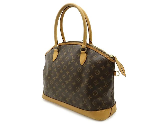 Louis Vuitton Monogram Lockit Horizontal Tote Braun - Ansicht 2