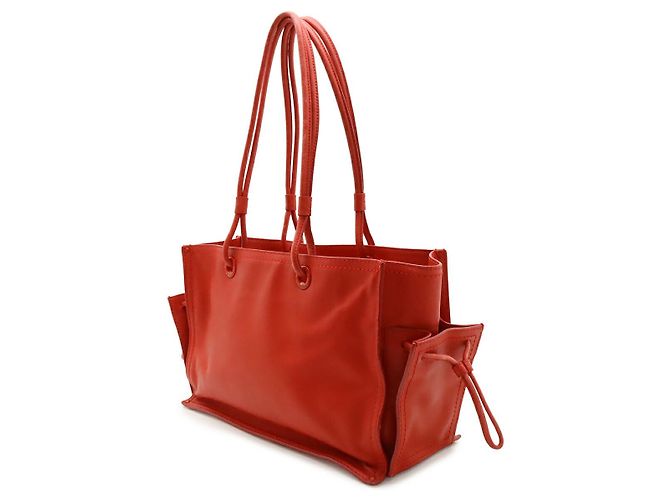 Loewe Leder Shopper Tote Tasche Rot - Ansicht 2
