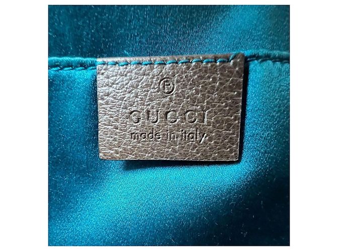 Borsa a tracolla Gucci GG Supreme Ophidia Small Rounded Top EBAY LIVE Marrone - vista 10