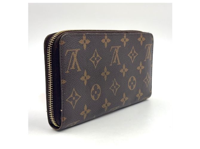 Carteira Zippy Louis Vuitton Monogram Marrom - vista 2