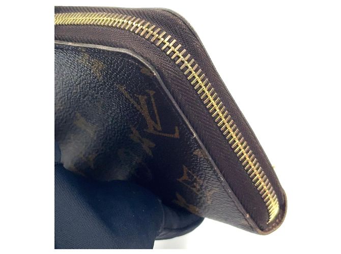 Carteira Zippy Louis Vuitton Monogram Marrom - vista 5