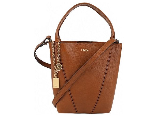 Chloé Spin Small Tote Bag Braun - Ansicht 2