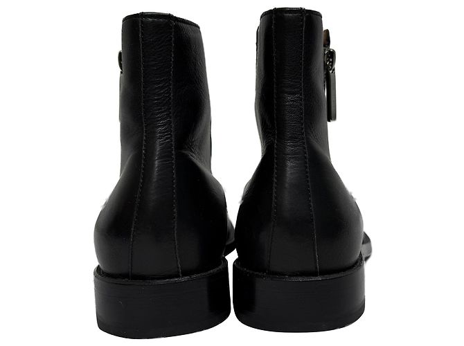 Stivaletti Etro in pelle nera Verde - vista 3