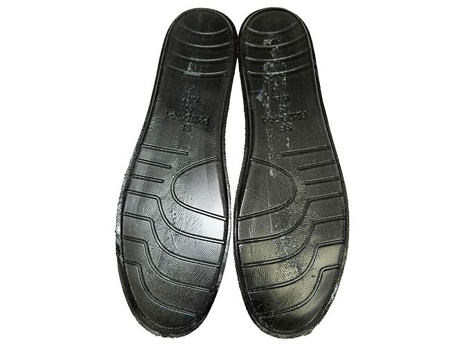 Baskets Track Balenciaga en polyuréthane noir - vue 15