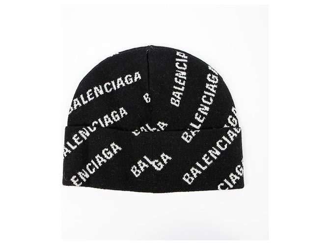 Balenciaga Berretto con logo allover - vista 3