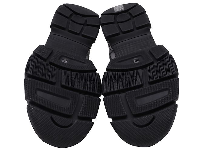 Sneakers Flashtrek Gucci in pelle multicolore Nero - vista 6