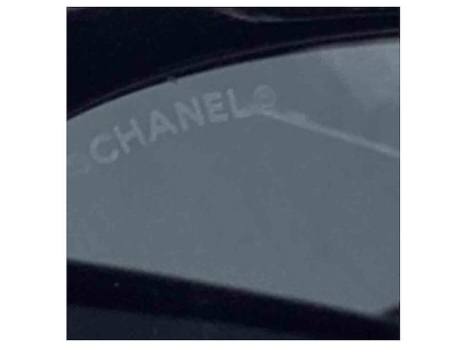 Timeless Occhiali da sole Chanel CC con montatura a farfalla in acetato nero - vista 11