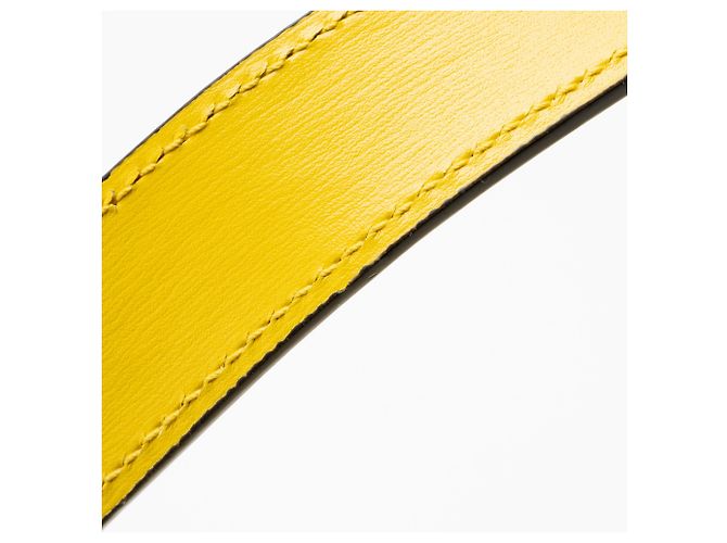 Borsa a tracolla GG Canvas Moon di Gucci Giallo - vista 10