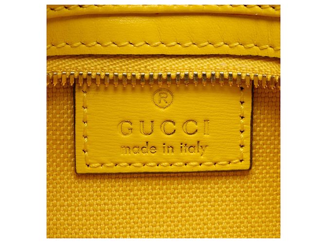 Borsa a tracolla GG Canvas Moon di Gucci Giallo - vista 8