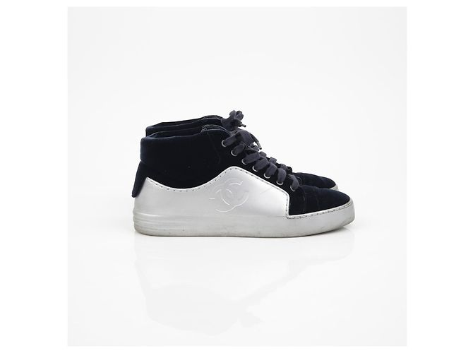 Chanel Sneakers alte Blu - vista 2