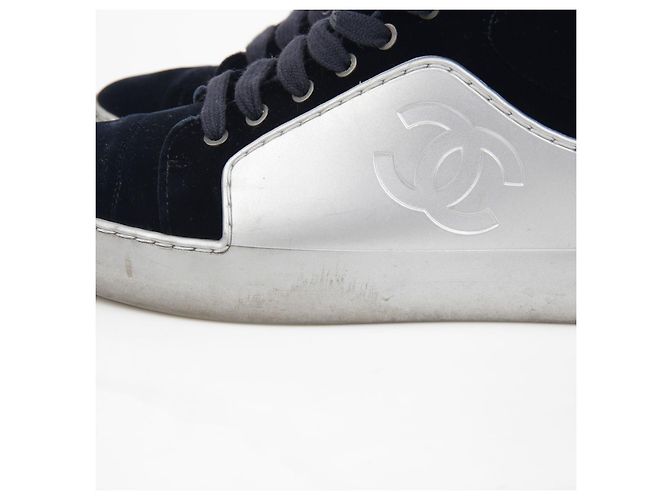 Chanel Sneakers alte Blu - vista 7
