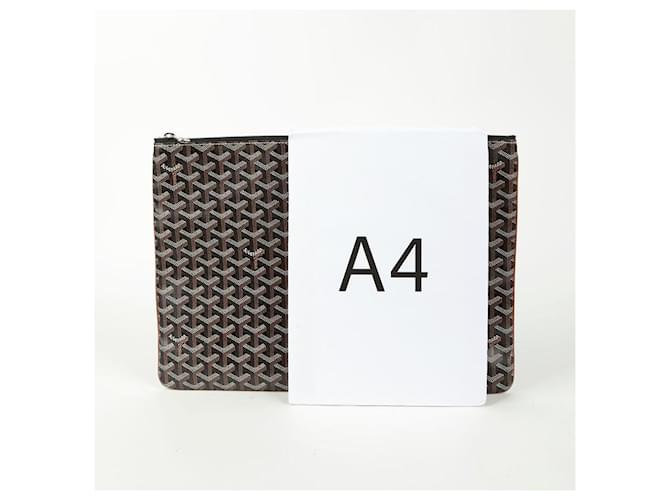 Goyard Clutch Sena Gm Marrone - vista 10
