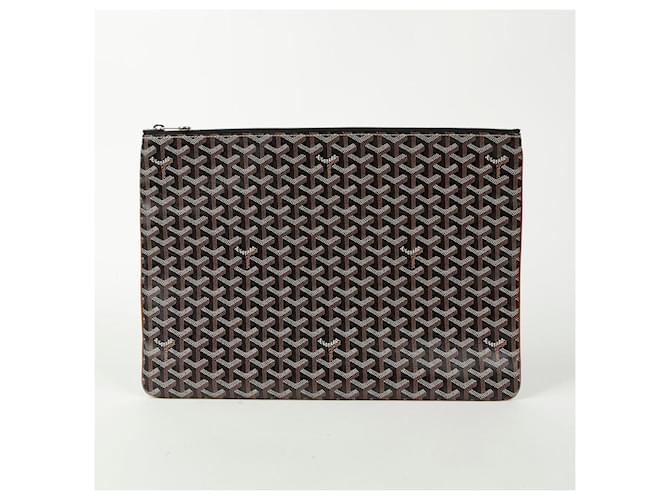 Goyard Clutch Sena Gm Marrone - vista 2