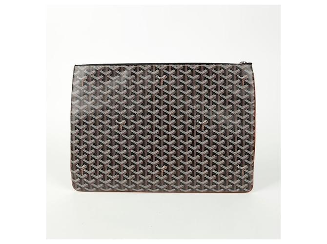 Goyard Clutch Sena Gm Marrone - vista 3
