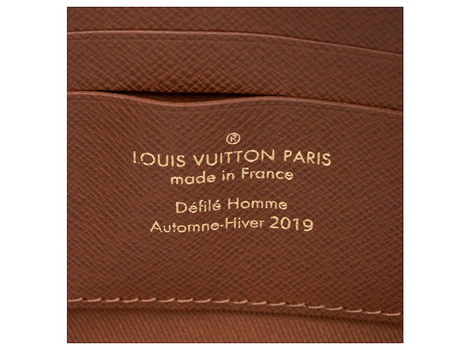 Pochette Soft Trunk in tela Monogram con borchie Louis Vuitton Marrone - vista 8