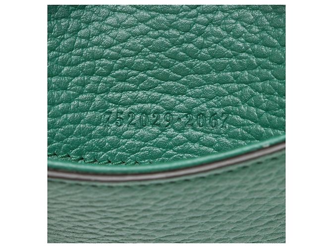 Mini borsa a mano Dionysus in pelle e cristalli Gucci Verde - vista 6