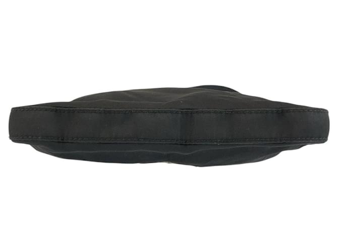 Borsa a tracolla Prada Nylon Tessuto Triangle Logo Nero - vista 9