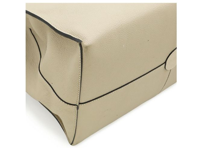 Loewe Leather Cushion Medium Anagram Tragetasche Braun Beige - Ansicht 3