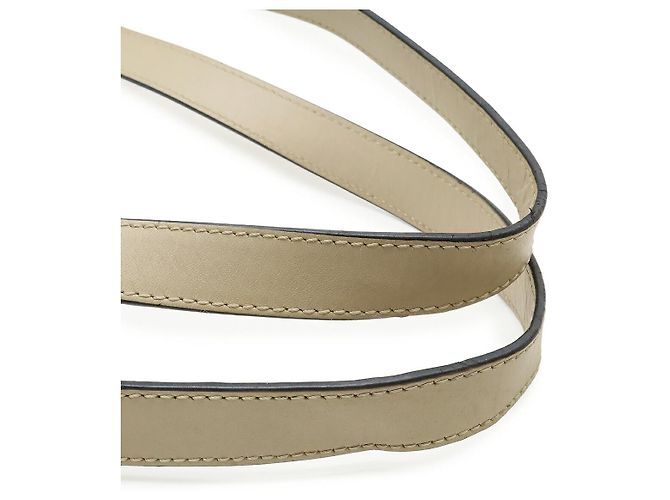 Loewe Leather Cushion Medium Anagram Tragetasche Braun Beige - Ansicht 4
