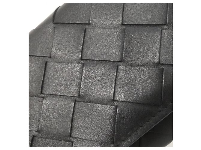 Portafoglio in pelle di vitello Bottega Veneta Nero - vista 3