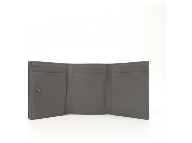 Portafoglio in pelle di vitello Bottega Veneta Nero - vista 5