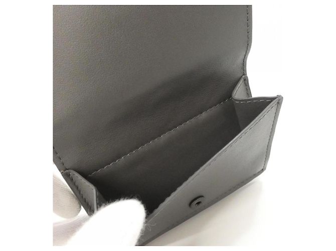 Portafoglio in pelle di vitello Bottega Veneta Nero - vista 7