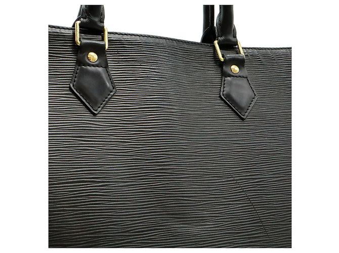 Borsa Tote Epi Louis Vuitton Nero - vista 8