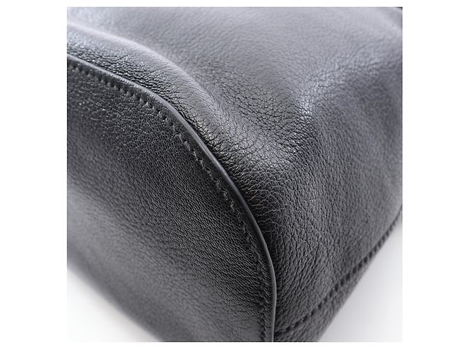 Borsa a tracolla in pelle MADRAS Miu Miu Nero - vista 6