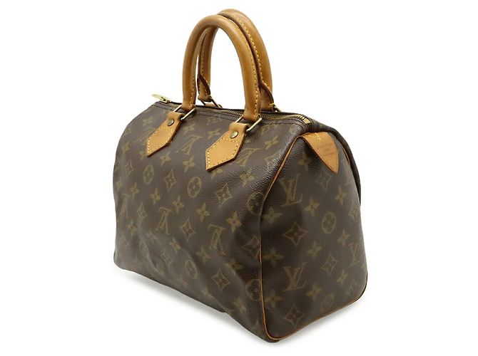 Speedy Borsa a mano Louis Vuitton Monogram Marrone - vista 2