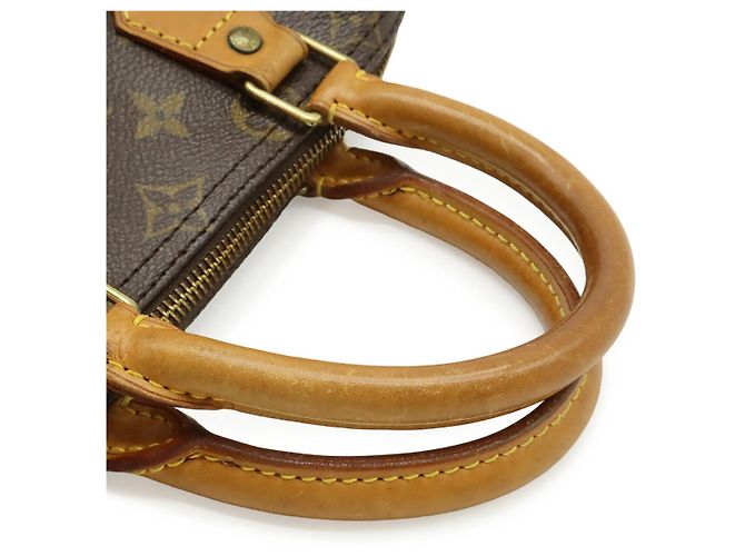 Speedy Borsa a mano Louis Vuitton Monogram Marrone - vista 4