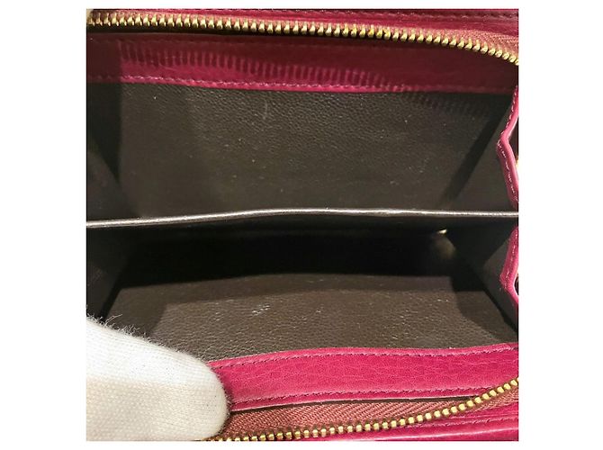 Bamboo Carteira trifold de couro com detalhe em bambu Gucci Marrom - vista 7