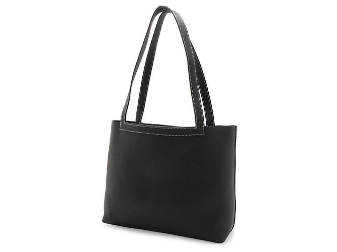 Hermès Borsa Tote Hermes Elier 31 in pelle nera Nero - vista 2