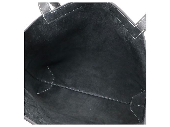 Hermès Borsa Tote Hermes Elier 31 in pelle nera Nero - vista 5