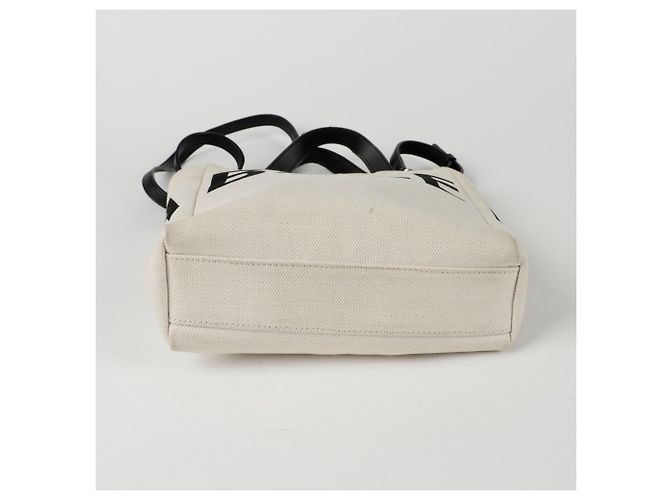 Balenciaga Borsa tote a spalla in tela con logo - vista 10
