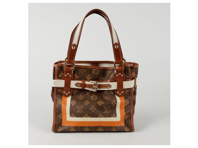 Louis Vuitton Sac Rawir Pm Tote Bag Marrone - vista 5